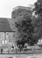 St Mary's Church Tower 1912, Kings Worthy