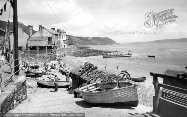 Photo of Kingsand, The Cleave c.1955