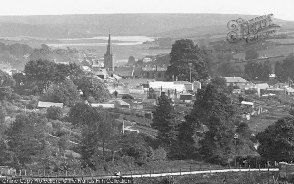 Photo of Kingsbridge, Church And Rooftops 1920