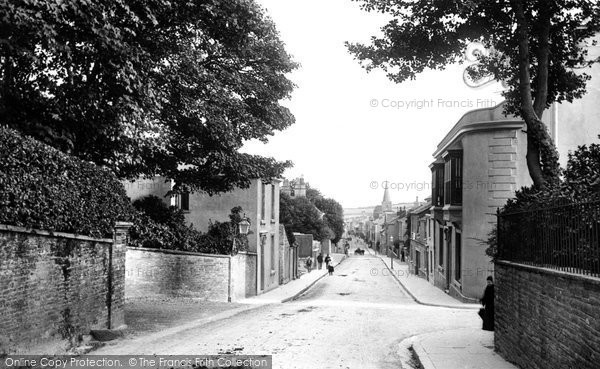 Photo of Kingsbridge, Fore Street 1896