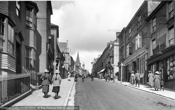 Photo of Kingsbridge, Fore Street 1918