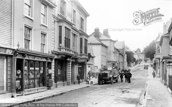 Photo of Kingsbridge, Fore Street 1918