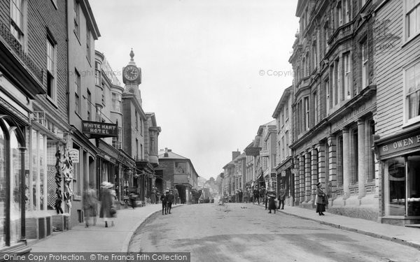 Photo of Kingsbridge, Fore Street 1920