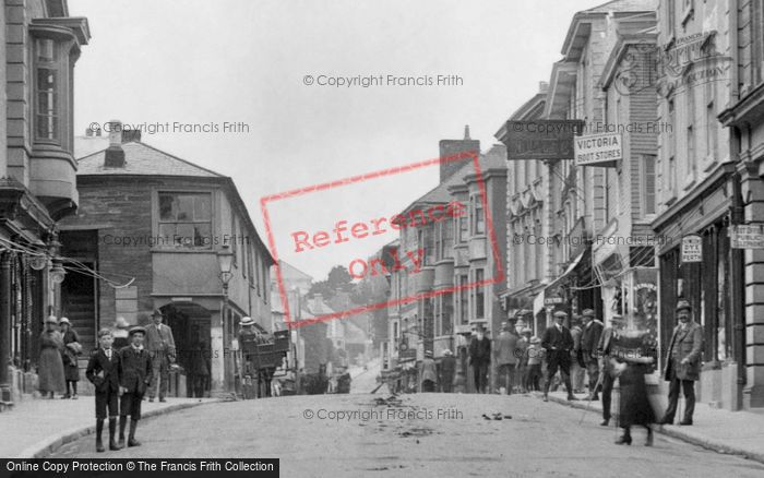 Photo of Kingsbridge, Fore Street 1920