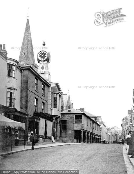 Photo of Kingsbridge, Fore Street And Butterwalk 1896