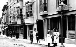 Fore Street, King's Arms Hotel 1896, Kingsbridge
