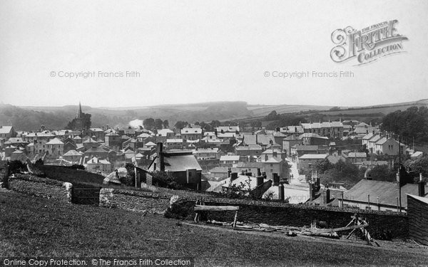 Photo of Kingsbridge, From Dodbrooke 1895