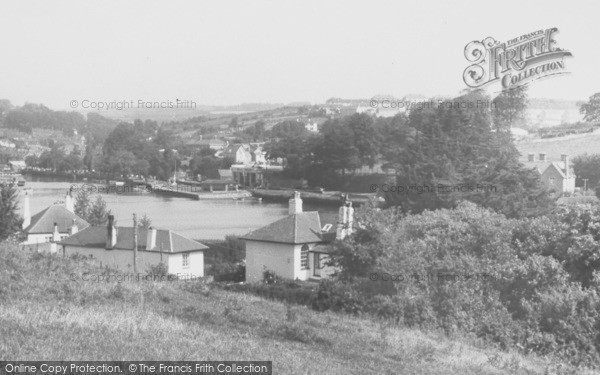 Photo of Kingsbridge, From Tackets Wood c.1955