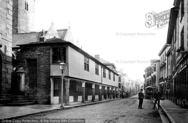 Photo of Kingsbridge, Market House And Shambles 1890