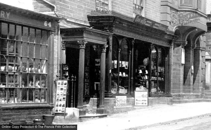 Photo of Kingsbridge, Shops In Fore Street 1895