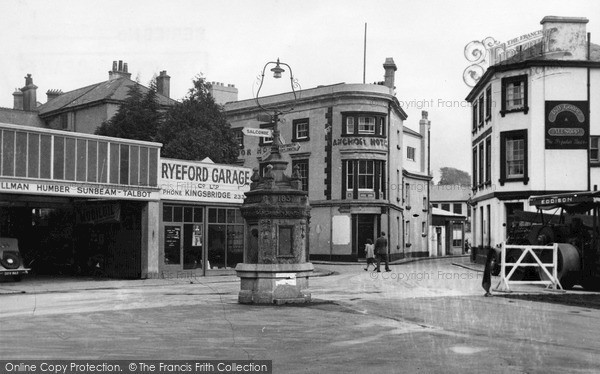 Photo of Kingsbridge, the Anchor Hotel c1950