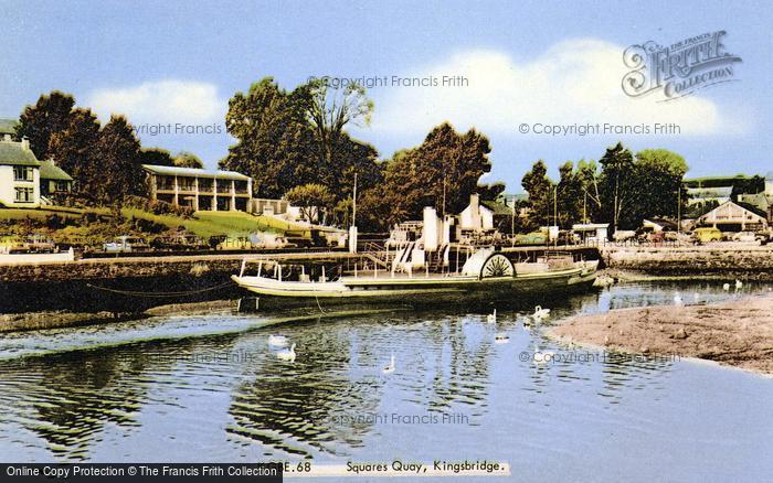 Photo of Kingsbridge, The Ps Compton Castle, Square's Quay c.1965