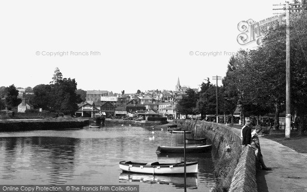 Photo of Kingsbridge, The Riverside c.1935