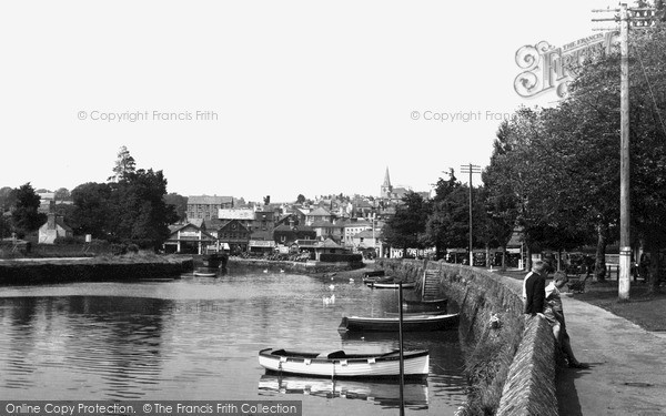 Photo of Kingsbridge, The Riverside c.1935