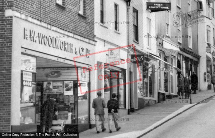 Photo of Kingsbridge, Woolworth's, Fore Street c.1960