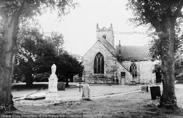 Photo of Kingsbury, Church Of St Peter And St Paul c.1955