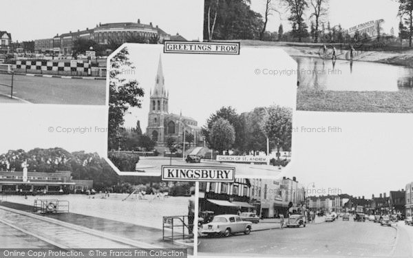 Photo of Kingsbury, Composite c.1960