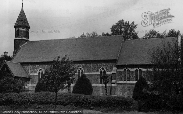 Photo of Kingsbury, Holy Innocents Parish Church c.1955