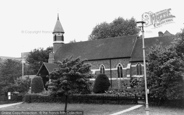 Photo of Kingsbury, Holy Innocents Parish Church c.1965