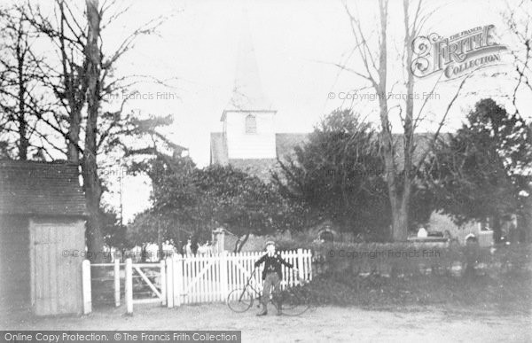 Photo of Kingsbury, Old St Andrew's Church c.1890