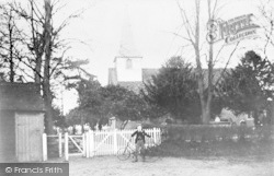 Old St Andrew's Church c.1890, Kingsbury