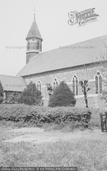 Photo of Kingsbury, Parish Church c.1955