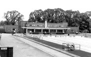 Kingsbury, Swimming Pool, Kingsbury Road c1955