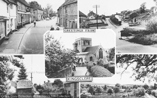 Photo of Kingsclere, Composite c.1960