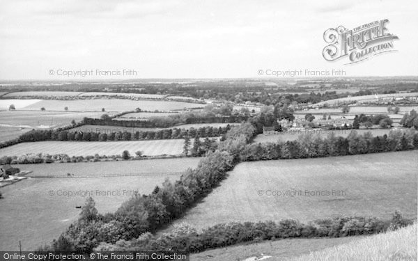 Photo of Kingsclere, From The Downs c.1960