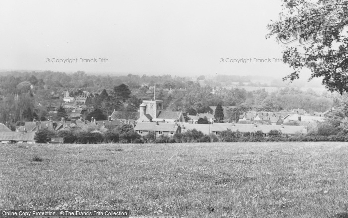 Photo of Kingsclere, General View c.1965