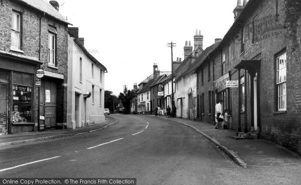 Photo of Kingsclere, George Street c.1960