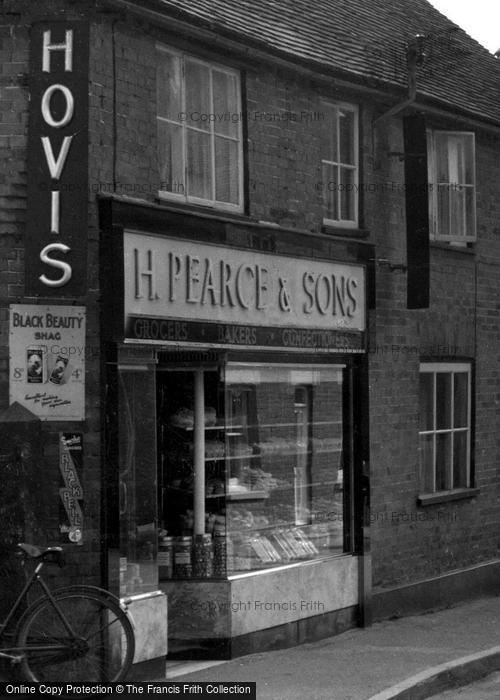 Photo of Kingsclere, George Street Village Shop c.1938