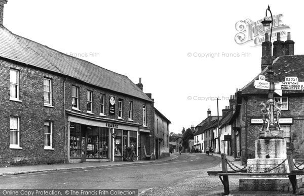 Photo of Kingsclere, Market Square c.1955