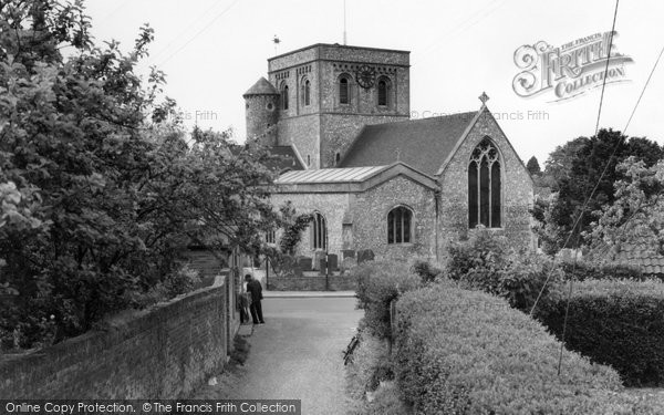 Photo of Kingsclere, St Mary's Church c.1960