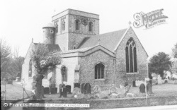 St Mary's Church c.1965, Kingsclere