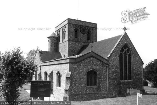 Photo of Kingsclere, St Mary's Church c.1965