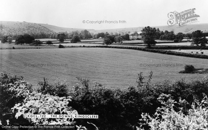 Photo of Kingsclere, The Downs c.1960