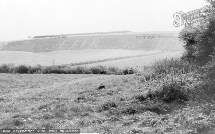 Photo of Kingsclere, The Downs c.1965