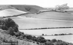 View Across The Downs c.1960, Kingsclere