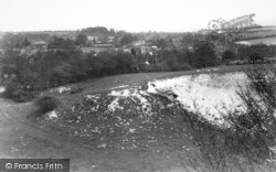 View From Ecchinswell Road c.1938, Kingsclere