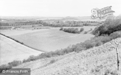 View From The Downs c.1955, Kingsclere