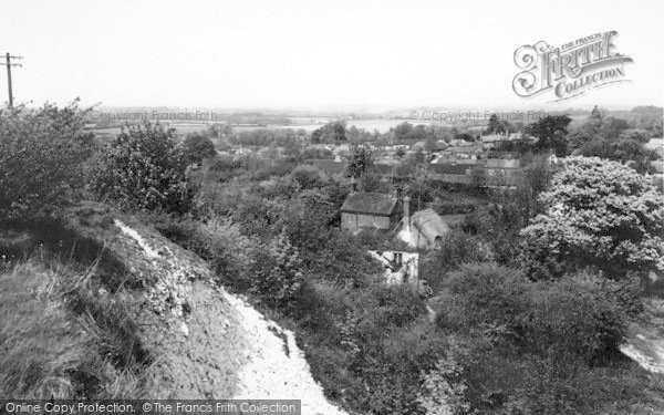 Photo of Kingsclere, View From The Downs c.1965