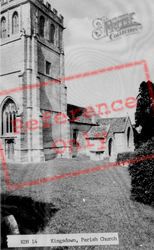 Parish Church c.1965, Kingsdon