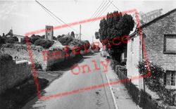 Village Entrance c.1965, Kingsdon