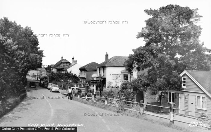 Photo of Kingsdown, Cliff Road c.1965