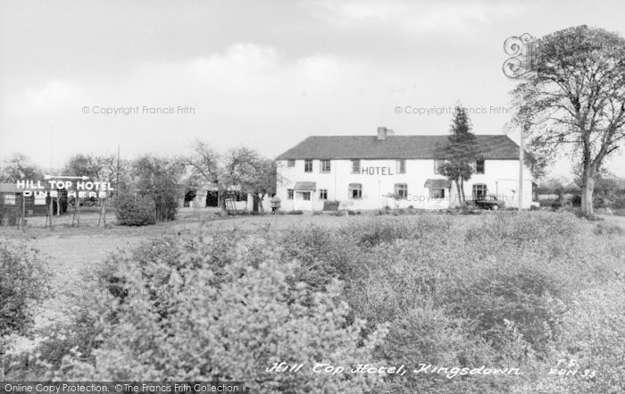 Photo of Kingsdown, Hill Top Hotel c.1955