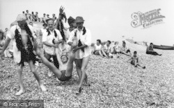 Holiday Camp, Carrying King Neptune c.1965, Kingsdown
