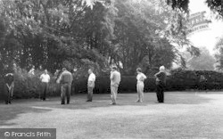 Holiday Camp, Putting Green c.1965, Kingsdown
