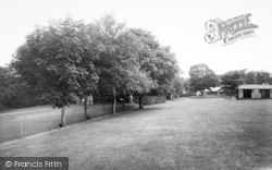 Holiday Camp, Tennis Courts And Bowling Green c.1965, Kingsdown