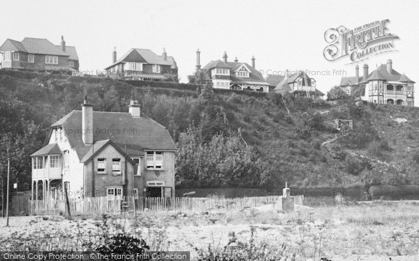 Photo of Kingsdown, House And The Cliffs 1918